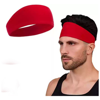 Diadema deportiva de poliéster cómoda y absorbente para hombres y mujeres, bandas para el pelo de Yoga para correr, Fitness, entrenamiento, bandas para el sudor para deportes