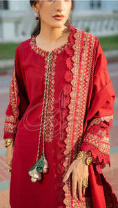 Trajes Formales Personalizados de Alta Calidad para Mujer, Nuevo Diseño, Material Khaddar, Ecológico, Transpirable, Más Vendido - Product Image 5