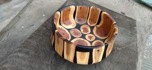 ชามไม้ไฟเบอร์ทรงกลมสำหรับรับประทานอาหารในครัวชามไม้ - Product Image 4