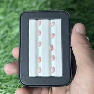 Ópalo Rosa natural 6*4MM Forma ovalada Uso de piedras preciosas sueltas de buena calidad para anillo y colgante - Product Image 1