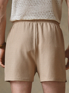 Trending <b>Men's</b> <b>Thermal</b> Knitted Casual Daily Loose Customized Best Quality Casual Wear Shorts for <b>Men</b> With Full Customization - Product Image 2