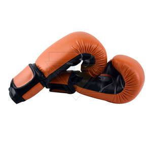 Professional PU Leather Training Bag Gloves for <b>Men</b> Wholesale Custom Logo Printed Sizes 8oz 12oz 16oz for Sporting Adults <b>Only</b> - Product Image 2