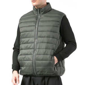 Chaleco Acolchado Plegable, Ropa Exterior Sin Mangas, Chaquetas Impermeables, Estilo Casual para Trabajo y Golf - Product Image 3