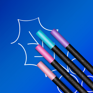 Juego de lápices Portofino HB ecológicos de diseño Perpetua, hechos en Italia, borradores integrados de grafito reciclado, lápices estándar para regalo - Product Image 6