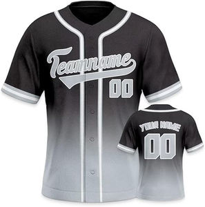 Maillots de baseball personnalisables Maillot de baseball personnalisé pour la jeunesse pour hommes femmes Vêtements de sport de personnalité cousus - Product Image 2