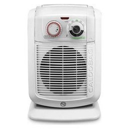 Caldobagno พัดลมฮีตเตอร์ HBC 3052T 2400W 70M, พัดลมฮีตเตอร์สีขาวเทารุ่น0114431009สำหรับ de longhi Home - Product Image 2