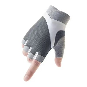 Recién llegado, guantes de boxeo híbridos de color caqui oscuro, campeones de cuero genuino de marca, guante de Fitness para gimnasio, entrenamiento, cierre de muñeca en relieve - Product Image 3