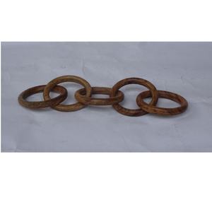 Guirnalda de cuentas de madera de granja, decoración del hogar, guirnalda de madera Natural para bandeja escalonada, guirnalda de borlas decorativas para bandeja de nivel - Product Image 6