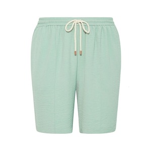 Pantalones cortos informales transpirables de calidad COP 100% algodón Venta al por mayor Pantalones cortos para mujer Pantalones cortos lisos con estilo para mujer - Product Image 1