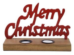 Soporte de luz de té de plata roja de lujo encantador árbol de Navidad largo en forma de corazón con Base para decoraciones navideñas de Mesa para el hogar - Product Image 3