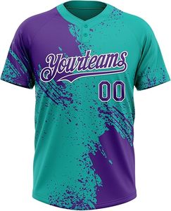 Camiseta de softbol sublimada personalizada de primera calidad para hombres Proveedor OEM Jersey transpirable ligero mundial para equipos deportivos - Product Image 2