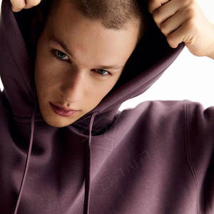 Último diseño bajo MOQ recién llegado hombres pulóver sudaderas con capucha precio bajo uso de invierno hombres pulóver sudaderas con capucha térmicas - Product Image 5