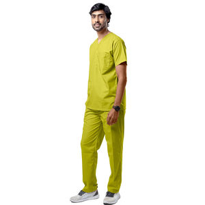 Tenue d'hôpital confortable et légère en velours côtelé de coton de haute qualité, vêtements de travail pour infirmières, salons dentaires, avec logo personnalisé, usage médical - Product Image 5