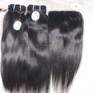 Fournisseurs de cheveux à cuticule alignée pour femmes Cheveux vierges indiens Remy lisses et raides, cheveux humains bruts, meilleurs cheveux - Product Image 5
