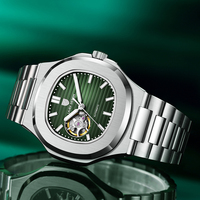 Montre homme LAJEX DESIGN, nouvelle collection, luxe, automatique, mouvement mécanique SEIKO, analogique, 40 mm, acier inoxydable, verre saphir AR, cadeau