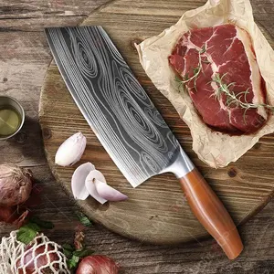 Cuchillo de Cocina Profesional Ultra Afilado, Largo y Fácil de Usar, de Acero Inoxidable, para Cortar Pescado, Verduras y Carnes - Product Image 2