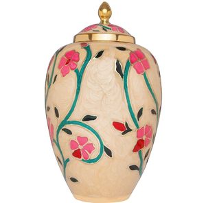 Wholesale High Quality Metal Handmade Human <b>Ashes</b> Cremation Urns Nickel Finished High Gloss Finish American Style Customizable - Product Image 5