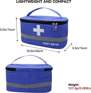 Bolsa de Primeros Auxilios de Alta Calidad, Estilo Vintage, para el Hogar, Viajes al Aire Libre, Coche, Campamento, Senderismo, Bolsa de Almacenamiento Portátil de Poliéster - Product Image 5