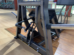 CooSport Fitness Profesional Máquina de Sentadillas para Gimnasio con Capacidad de 2T, Carga de Placas de 2T, Tubo de 3.0mm de Grosor, <span class=keywords><strong>Prensa</strong></span> de Piernas de Doble Carril - Product Image 5