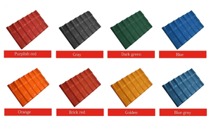 Tôles de <span class=keywords><strong>toiture</strong></span> ondulées en résine synthétique plastique robuste traditionnelles, fabriquées à la machine, résistantes aux chocs et ignifuges - Product Image 6