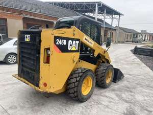 Cargadora Compacta de Ruedas CAT 246D Usada de Fábrica, Cargadora de Construcción Diésel para Manejo de Materiales en Obras - Product Image 4