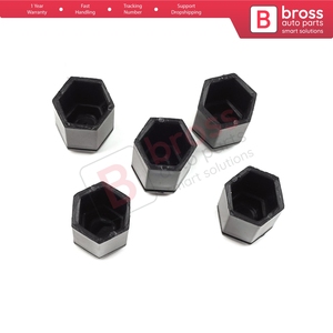 ฝาครอบน็อตล้อ BSP628 5 ชิ้น สีดำ พลาสติก ขนาด 32 มม. สำหรับ Adam Astra G H Corsa C D E Meriva A B Signum Vectra C Zafira - Product Image 2