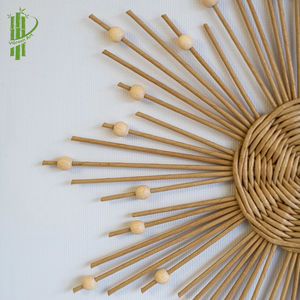 Nuevas bandejas de sol hechas a mano de lujo nueva tendencia caliente laca de ratán con almacenamiento de bambú de nácar para uso en la cocina al por mayor - Product Image 3