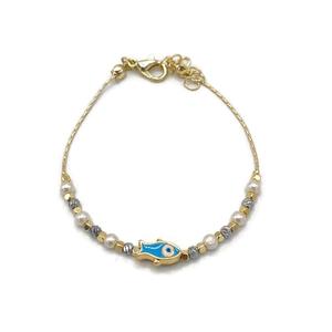 ลูกปัดแฟชั่นสำหรับการออกแบบสร้อยข้อมือดวงตาชั่วร้าย - Product Image 1