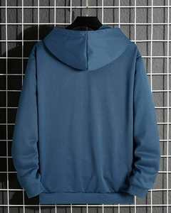 2025มีฮู้ดแบบสวมหัวแขนยาวผ้าคอตตอนผสมคุณภาพสูงของผู้ชายพิมพ์ลายปักคุณสมบัติสวมใส่สบายแห้งเร็ว - Product Image 5