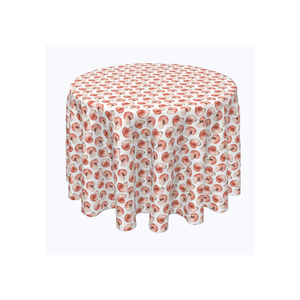 Venta caliente 100% algodón orgánico diseño personalizado manteles para fiesta de boda con logotipo privado - Product Image 6