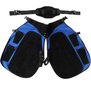 Nueva llegada Calidad Split Leather Farrier Chaps Delantal protector de larga duración POR TARIQ MFG CO CE ISO EU - Product Image 1