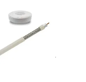 Cable coaxial blanco HLF 200 y cable negro HLF 240 para comunicación y redes - Product Image 5