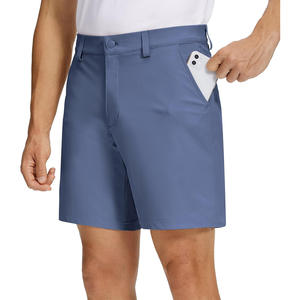 Pantalones cortos de golf personalizados para hombres con servicio de logotipo OEM, transpirables, que absorben la humedad, ajustados, proveedor de pantalones de golf - Product Image 3