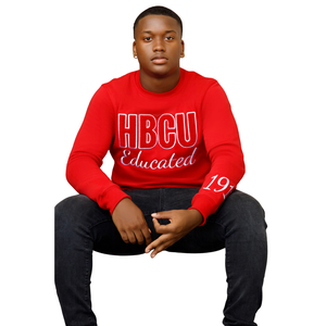 HBCU-Sudadera de chenilla con cuello redondo rojo granate 500GSM algodón cálido invierno fraternidad griega KAP ropa personalizada - Product Image 1