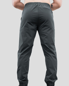 Pantalon de gym en polaire teint uni grande taille pour hommes vente en gros de haute qualité impression personnalisée logo - Product Image 4