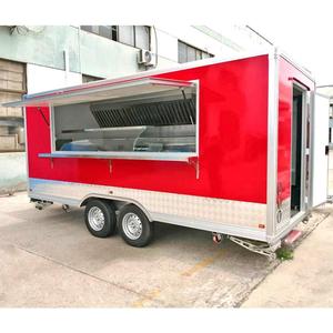 Carrito de Comida Móvil de Fibra de Vidrio Económico con Fácil Montaje para Servicio de Comida Rápida y Hot Dogs - Product Image 3