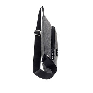 Fac Sales Bolsos de pecho de gran capacidad para hombres Poliéster duradero Impermeable Ligero Logotipo personalizado Impresión Moda Estilo de negocios Verano - Product Image 3