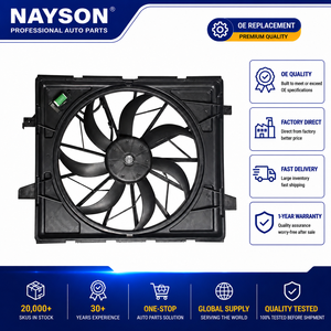 โมดูลพัดลมระบายความร้อนหม้อน้ำ 55037992AD สำหรับเครื่องยนต์ 3.0L 3.6L 5.7L 6.4L ปี 2011-2022 DODGE DURANGO JEEP GRAND CHEROKEE - Product Image 1