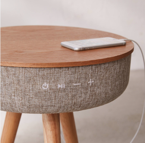 Mesa de Centro con Rotación de 360 Grados °   Altavoz Bluetooth y Cargador - Product Image 4