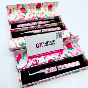 Vente en gros GETUP BROSONS IMPEX Cils en acier inoxydable anti-magnétique avec revêtement papier, design Diamond Grip, pointe argentée lisse - Product Image 1