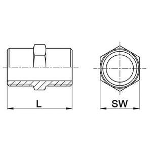 Springer 3/4 NPS Doble Conector de 6 Lados en L de 39 mm, Paquete de 10 - Bridas de Alta Calidad - Product Image 3