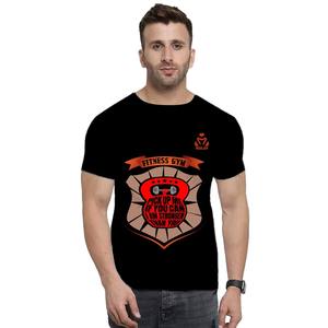 Camiseta Clásica 100% Algodón con Estampado Personalizado, Tejido Ligero y Transpirable, Sensación Agradable al Tacto, para Uso Casual y Diario - Product Image 1