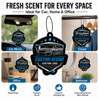 Emballage de sac de luxe OEM, parfum intense, parfumé longue durée, carte en papier parfumée, désodorisant d'air haut de gamme, logo personnalisé pour voiture