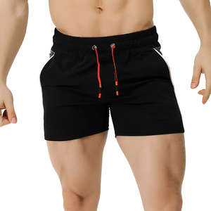 Hoochi doddy người đàn ông của phòng tập thể dục quần short giản dị 100% cotton polyester bãi biển Quần Short tùy chỉnh sọc mô hình chống nhăn bán buôn - Product Image 2