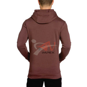 Sweat à capuche pour homme de haute qualité avec logo personnalisé, impression numérique, matériau personnalisé et caractéristiques imperméables - Product Image 4
