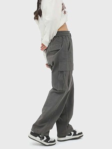 Premium Utility <b>Cargo</b> <b>Trousers</b> Men Multi Pocket Work Pants Durable Cotton Canvas <b>Straight</b> <b>Leg</b> Outdoor Casual Workwear Clothing - Product Image 4