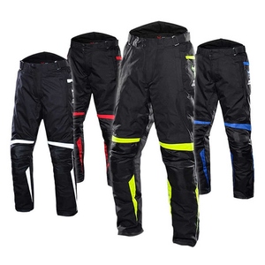Pantalon de moto pour homme, léger, taille mi-haute, lavage coloré, jean moto, tissu imperméable et respirant pour les excursions en moto - Product Image 1