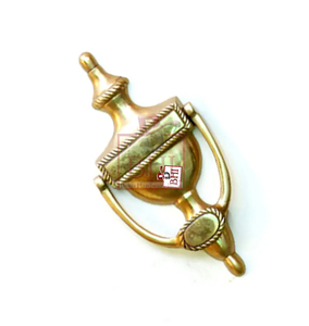 Laiton Design créatif maison porte principale accessoires de quincaillerie en laiton massif URNE Style heurtoir de porte géorgien - Product Image 3