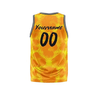 Camiseta de algodón 100% para hombre, camisetas de moda con estampado holgado, camiseta de baloncesto personalizada, último diseño transpirable con impresión Digital - Product Image 2