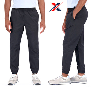 Pantalon en coton Easy pour homme Pantalon droit à taille élastique Pantalon de jogging personnalisé Pantalon ample à cordon de serrage à vendre en ligne - Product Image 5